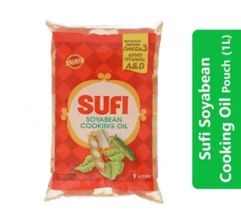 Sufi Soyabean Cooking Oil Pouch (1Ltr)