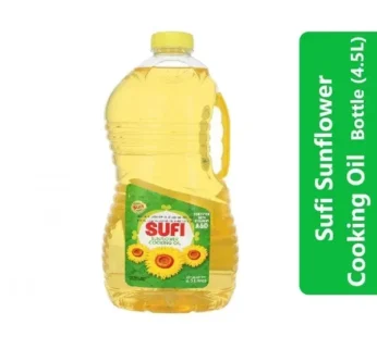 Sufi Sunflower Cooking Oil  Bottle (4.5Ltr)