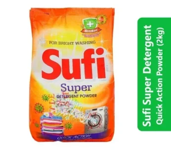 Sufi Super Detergent Quick Action Powder (2kg)