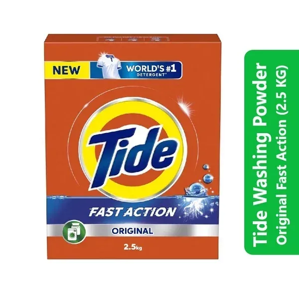 Tide Washing Powder Original Fast Action (2.5 KG) 1 Tide Washing Powder Original Fast Action (2.5 KG)