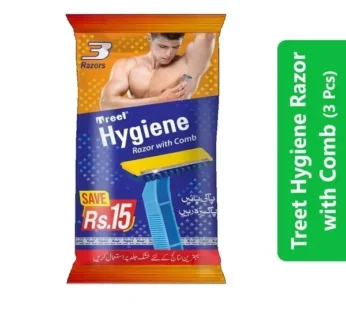Treet Hygiene Razor with Comb (3 Pcs)