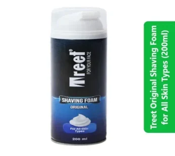 Treet Original Shaving Foam for All Skin Types (200ml)