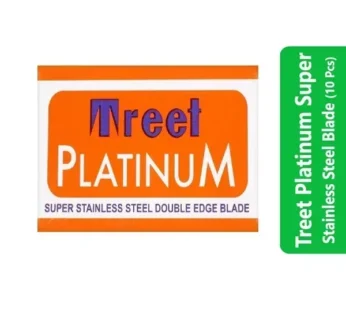 Treet Platinum Super Stainless Steel Double Edge Blade (10 Pcs)