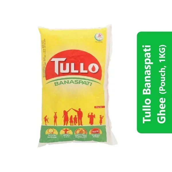 Tullo Banaspati Ghee Pouch (1KG) 3 Tullo Banaspati Ghee Pouch (1KG)