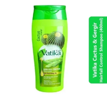 Vatika Cactus & Gergir Hairfall Control Shampoo (400ml)