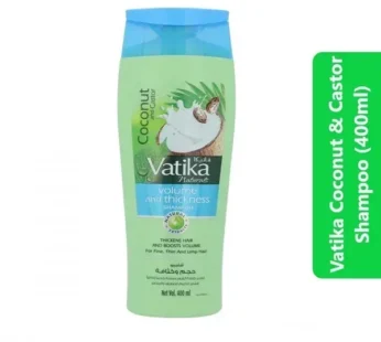 Vatika Coconut & Castor Shampoo (400ml)