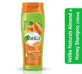 Vatika Naturals Almond & Honey Shampoo (360ml)