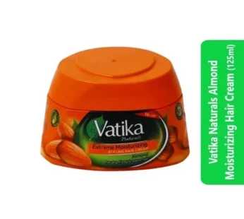 Vatika Naturals Almond Moisturizing Hair Cream (125ml)