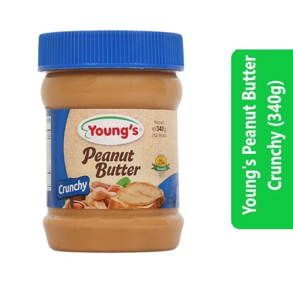 Young's Peanut Butter Crunchy (340g) 3 Young's Peanut Butter Crunchy (340g)
