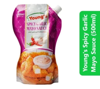 Young’s Spicy Garlic Mayo Sauce (500ml)