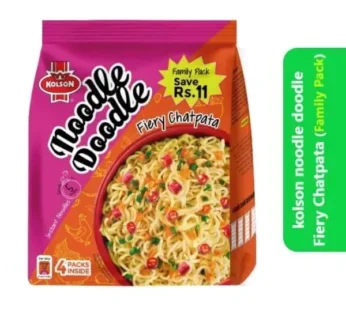 KOLSON Noodle Doodle – Fiery Chatpata (Family Pack)