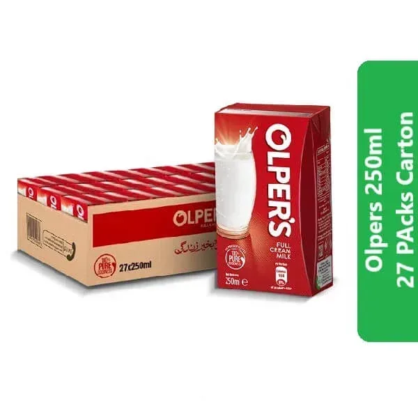 Olpers 250ml Carton (27 packs) 3 olpers 250ml pack carton in islamabad