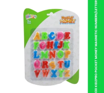 030 KIDZPRO POCKET MONEY MAGNETIC NUMBERS/LETTERS