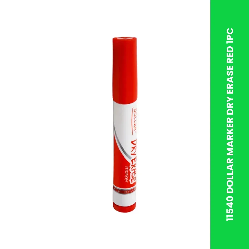 11540 DOLLAR MARKER DRY ERASE RED 1PC 1 11540 DOLLAR MARKER DRY ERASE RED 1PC