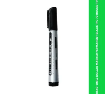 11540-UML2 DOLLAR MARKER PERMANENT BLACK 1PC 70 ROUND TIP