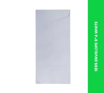 1895 ENVELOPE 9*4 WHITE