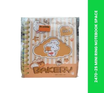 2470-25 MINI RING NOTEBOOK SPACE