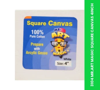 3104 MR.ART MAGIC SQUARE CANVAS 4INCH