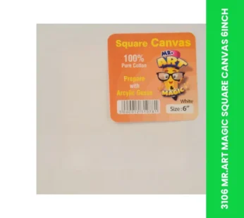 3106 MR.ART MAGIC SQUARE CANVAS 6INCH