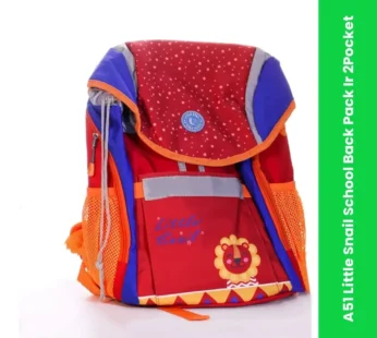 A51 Little Snail School Back Pack Ir 2Pocket