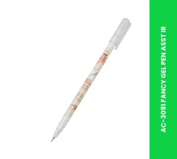 AC-3091 FANCY GEL PEN ASST IR