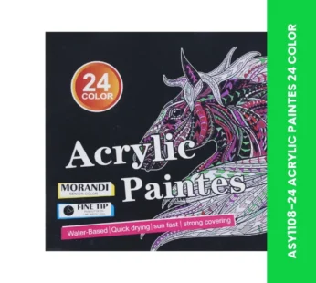 ASY1108-24 ACRYLIC PAINTES 24 COLOR