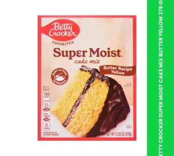 BETTY CROCKER SUPER MOIST CAKE MIX BUTTER YELLOW 375 GM