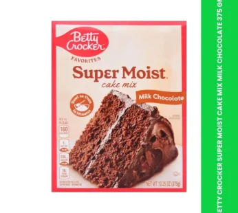 BETTY CROCKER SUPER MOIST CAKE MIX MILK CHOCOLATE 375 GM