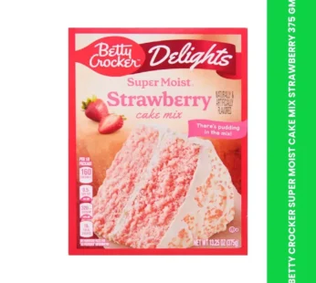 BETTY CROCKER SUPER MOIST CAKE MIX STRAWBERRY 375 GM