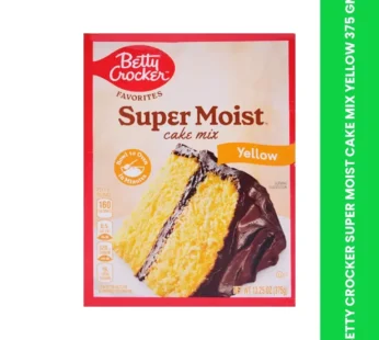BETTY CROCKER SUPER MOIST CAKE MIX YELLOW 375 GM