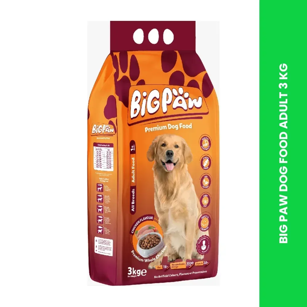 big paw dog food adult 3 kg themed