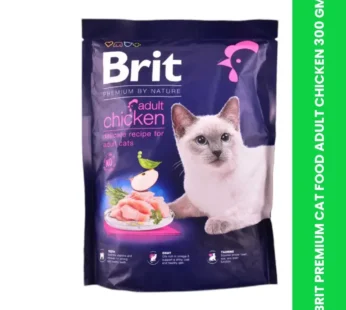 BRIT PREMIUM CAT FOOD ADULT CHICKEN 300 GM