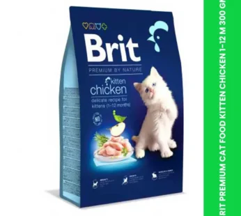 BRIT PREMIUM CAT FOOD KITTEN CHICKEN 1-12 M 300 GM