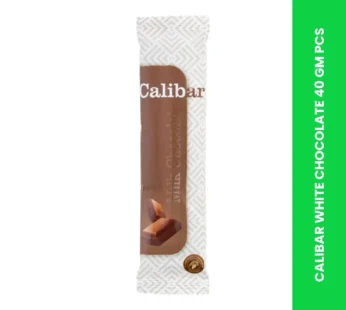 CALIBAR WHITE CHOCOLATE 40 GM PCS