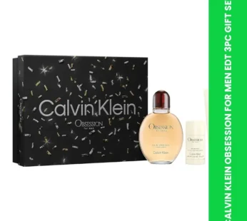 CALVIN KLEIN OBSESSION FOR MEN EDT 3PC GIFT SET