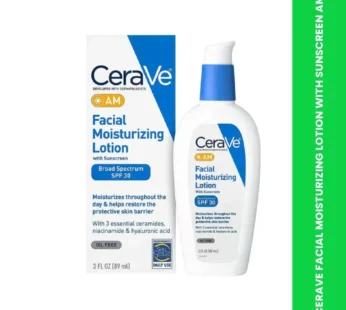 CERAVE FACIAL MOISTURIZING LOTION WITH SUNSCREEN AM