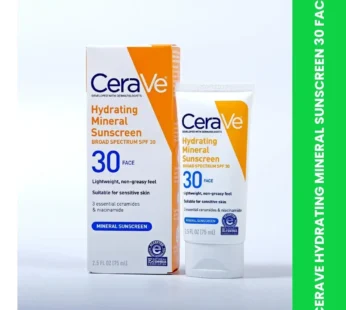 CERAVE HYDRATING MINERAL SUNSCREEN 30 FACE