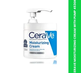 CERAVE MOISTURIZING CREAM WITH PUMP 453GM