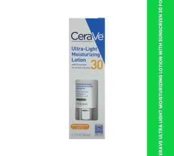 CERAVE ULTRA LIGHT MOISTURIZING LOTION WITH SUNSCREEN 30 FOR