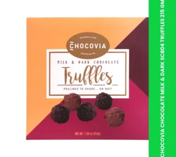 CHOCOVIA CHOCOLATE MILK & DARK SCB04 TRUFFLES 215 GM