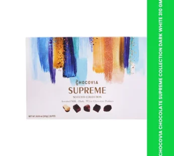 CHOCOVIA CHOCOLATE SUPREME COLLECTION DARK WHITE 310 GM