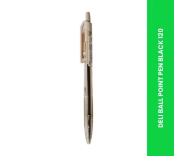 DELI BALL POINT PEN BLACK 120