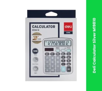 Deli Calculator Silver M19810