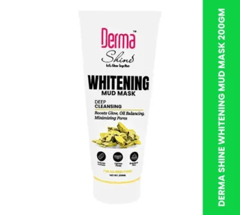 DERMA SHINE WHITENING MUD MASK 200GM