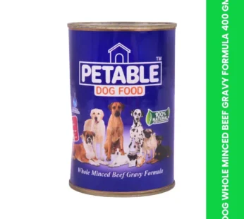 DOG WHOLE MINCED BEEF GRAVY FORMULA 400 GM