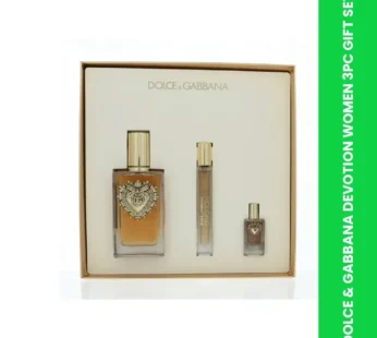 DOLCE & GABBANA DEVOTION WOMEN 3PC GIFT SET