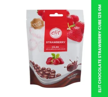 ELIT CHOCOLATE STRAWBERRY CUBE 125 GM