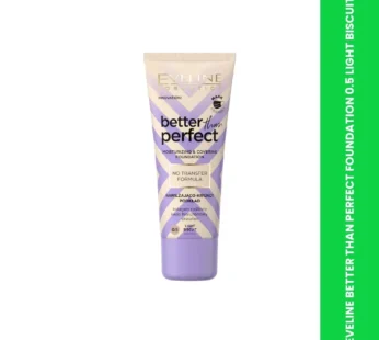 EVELINE BETTER THAN PERFECT FOUNDATION 0.5 LIGHT BISCUIT