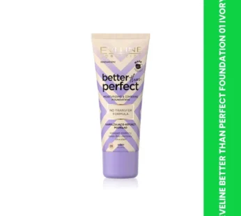EVELINE BETTER THAN PERFECT FOUNDATION 01 IVORY