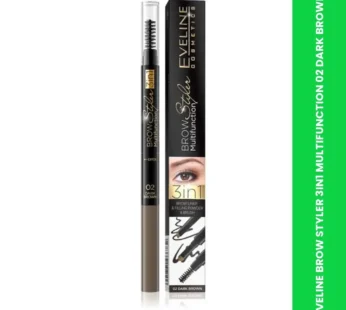 EVELINE BROW STYLER 3IN1 MULTIFUNCTION 02 DARK BROWN